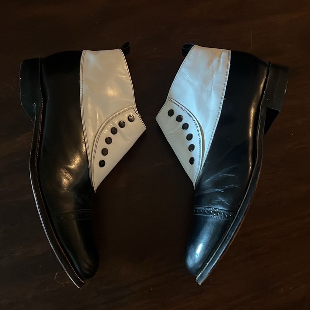 Stacy Adams Spats Sz 10.5 Great Condition! - Picture 3 of 6